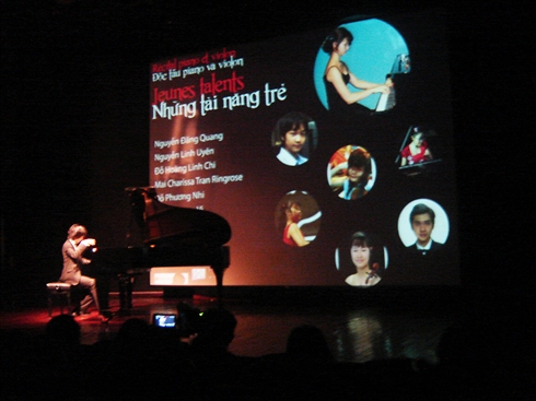 Récital piano et violon à l’espace